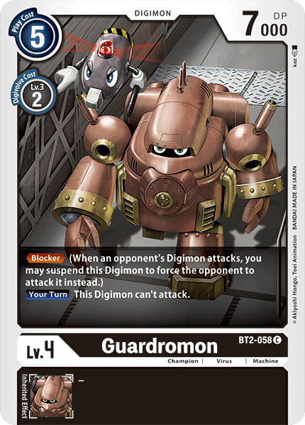 Guardromon [BT2-058] [Release Special Booster Ver.1.0] | Cracking-Singles