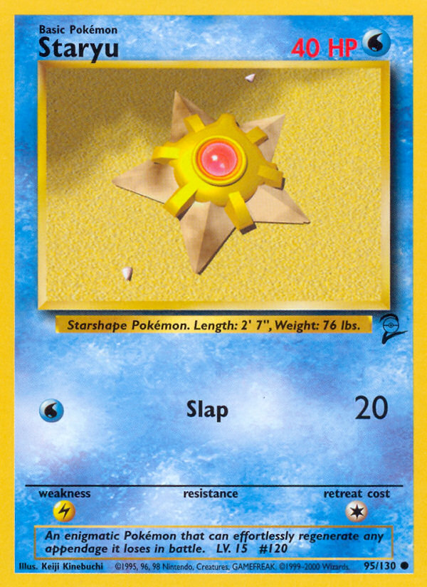 Staryu (95/130) [Base Set 2] | Cracking-Singles