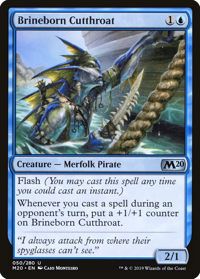 Brineborn Cutthroat [Core Set 2020] | Cracking-Singles