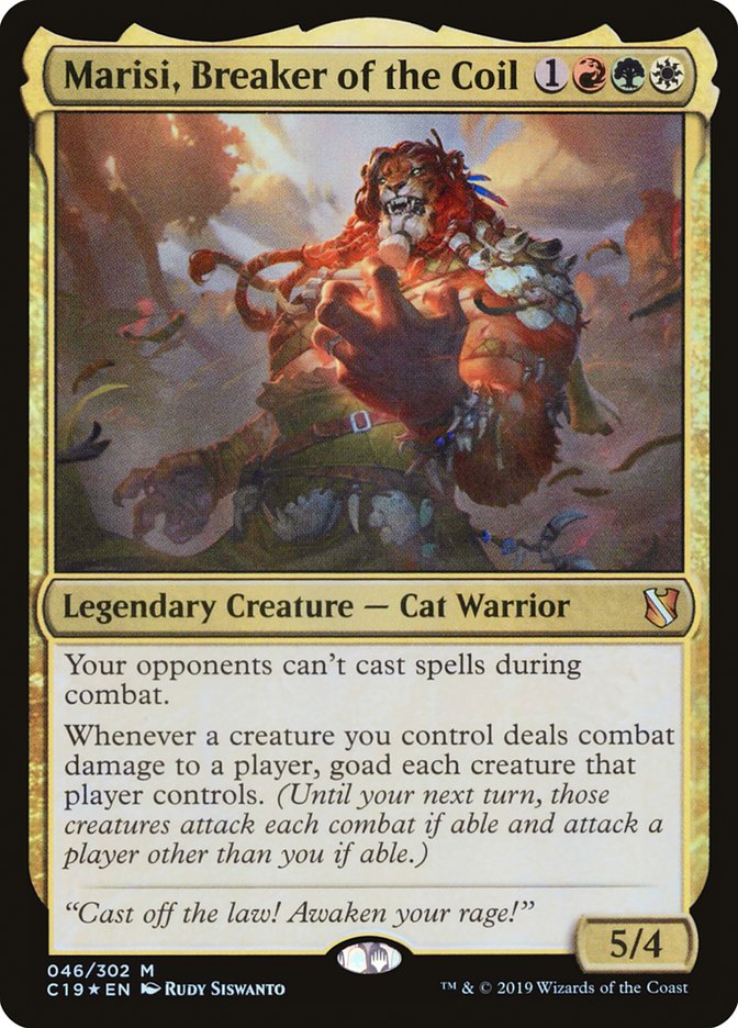 Marisi, Breaker of the Coil [Commander 2019] | Cracking-Singles