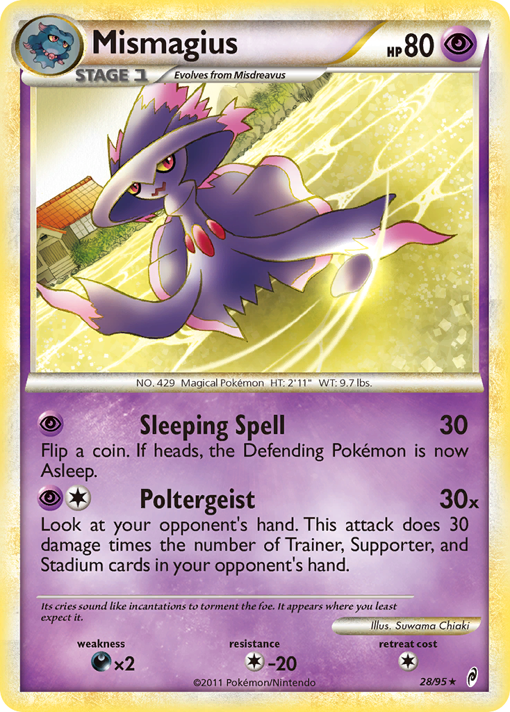 Mismagius (28/95) [HeartGold & SoulSilver: Call of Legends] | Cracking-Singles