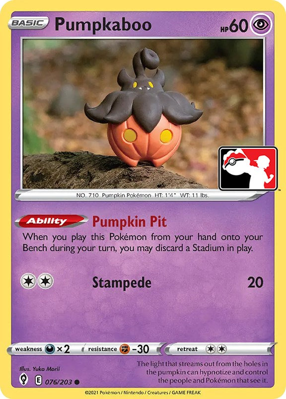 Pumpkaboo (076/203) [Prize Pack Series One] | Cracking-Singles