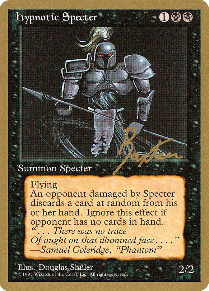 Hypnotic Specter (George Baxter) [Pro Tour Collector Set] | Cracking-Singles