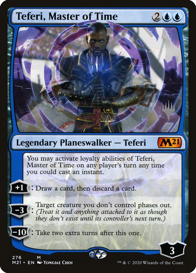 Teferi, Master of Time (Promo Pack) [Core Set 2021 Promos] | Cracking-Singles