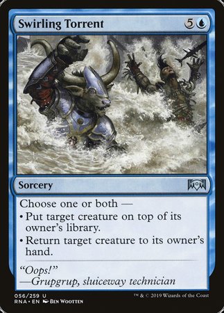 Swirling Torrent [Ravnica Allegiance] | Cracking-Singles