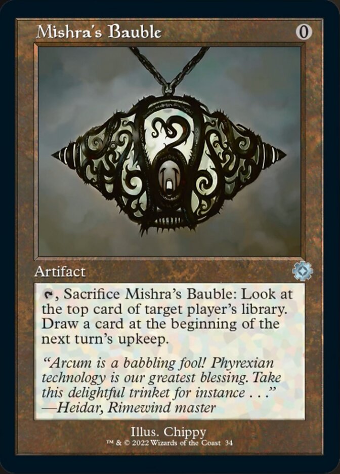 Mishra's Bauble (Retro) [The Brothers' War Retro Artifacts] | Cracking-Singles