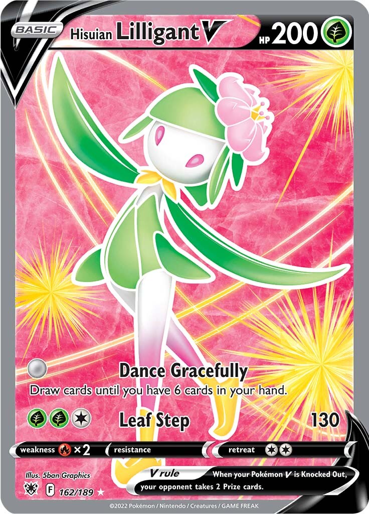 Hisuian Lilligant V (162/189) [Sword & Shield: Astral Radiance] | Cracking-Singles