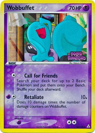 Wobbuffet (56/110) (Stamped) [EX: Holon Phantoms] | Cracking-Singles