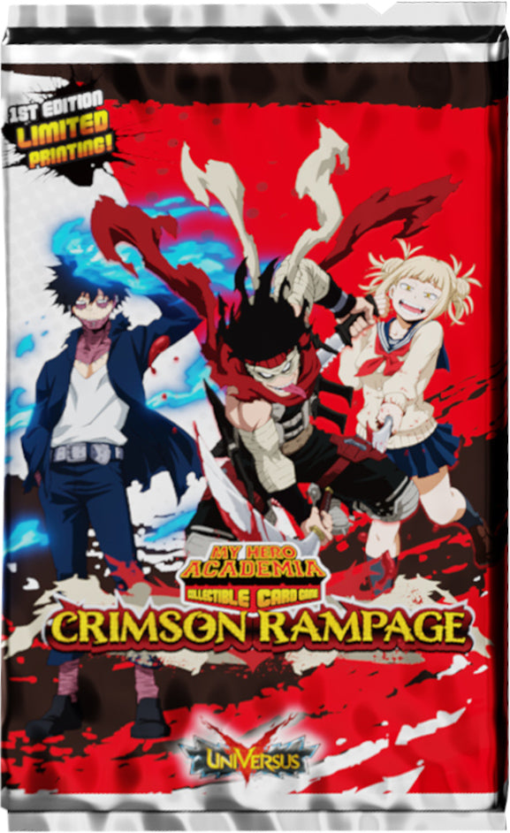 Crimson Rampage - Booster Pack (1st Edition) | Cracking-Singles