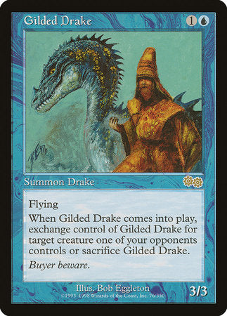 Gilded Drake [Urza's Saga] | Cracking-Singles