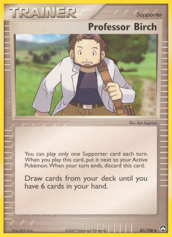 Professor Birch (80/108) [EX: Power Keepers] | Cracking-Singles