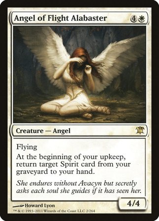 Angel of Flight Alabaster [Innistrad] | Cracking-Singles