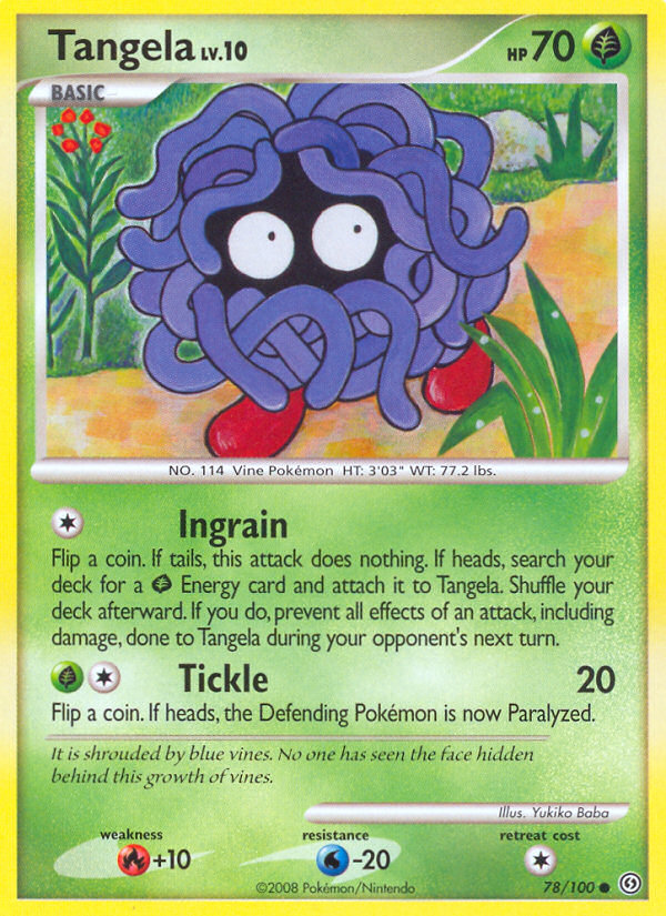 Tangela (78/100) [Diamond & Pearl: Stormfront] | Cracking-Singles