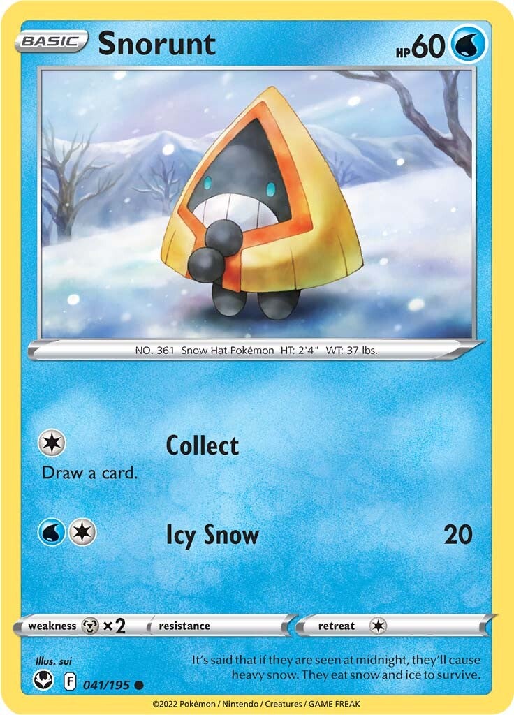 Snorunt (041/195) [Sword & Shield: Silver Tempest] | Cracking-Singles