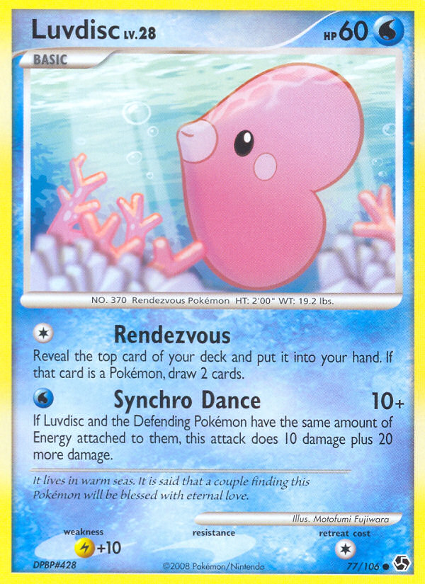 Luvdisc (77/106) [Diamond & Pearl: Great Encounters] | Cracking-Singles