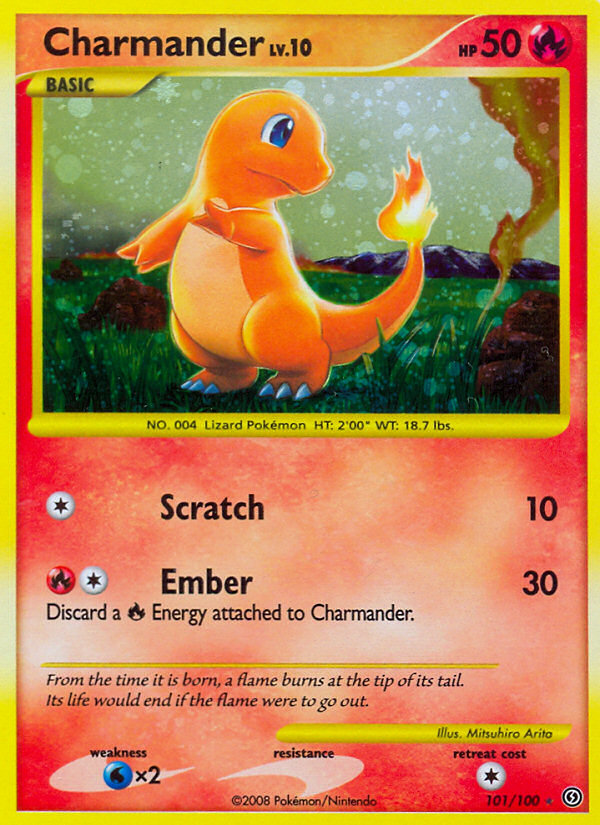 Charmander (101/100) [Diamond & Pearl: Stormfront] | Cracking-Singles