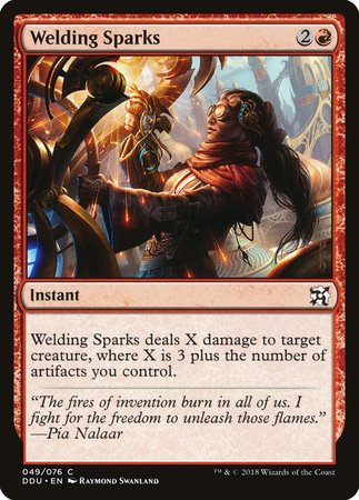 Welding Sparks [Duel Decks: Elves vs. Inventors] | Cracking-Singles