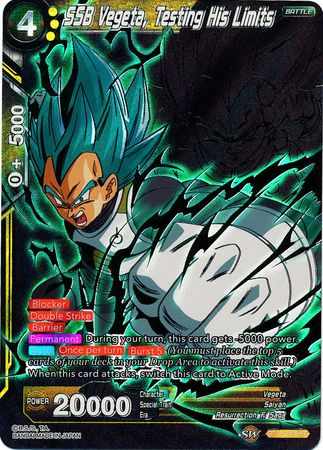 SSB Vegeta, Testing His Limits (SPR) (BT5-083) [Miraculous Revival] | Cracking-Singles