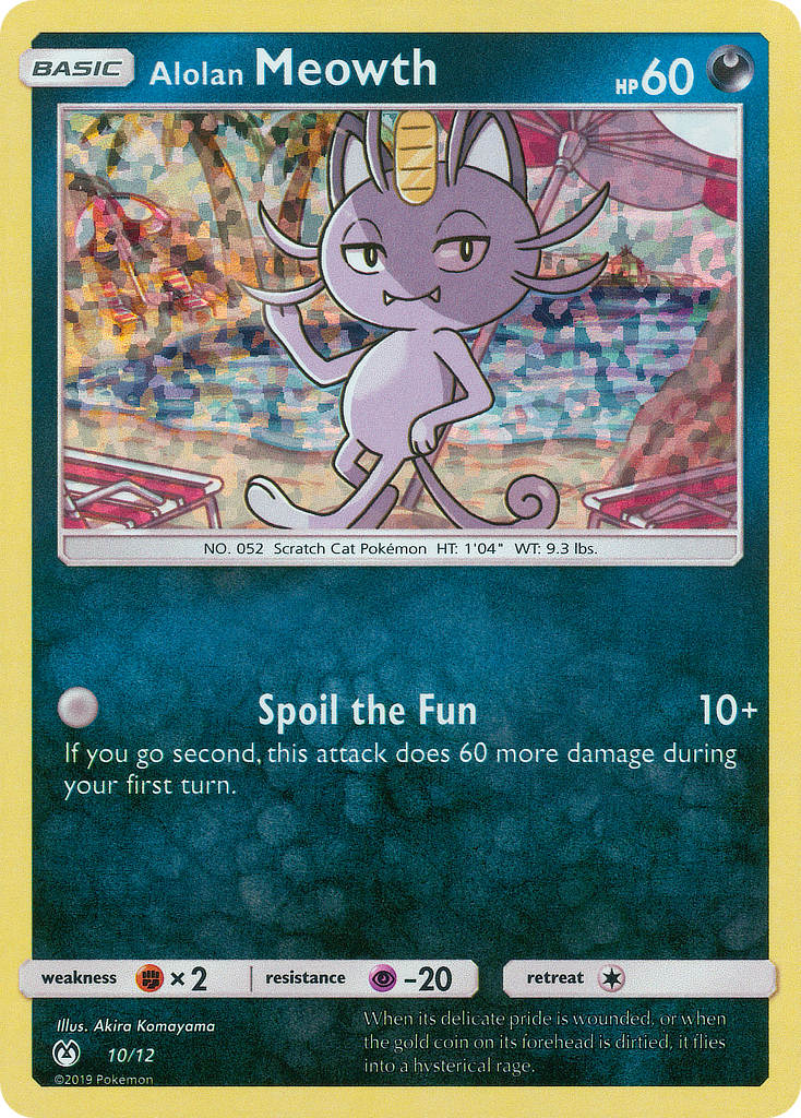 Alolan Meowth (10/12) [McDonald's Promos: 2019 Collection] | Cracking-Singles