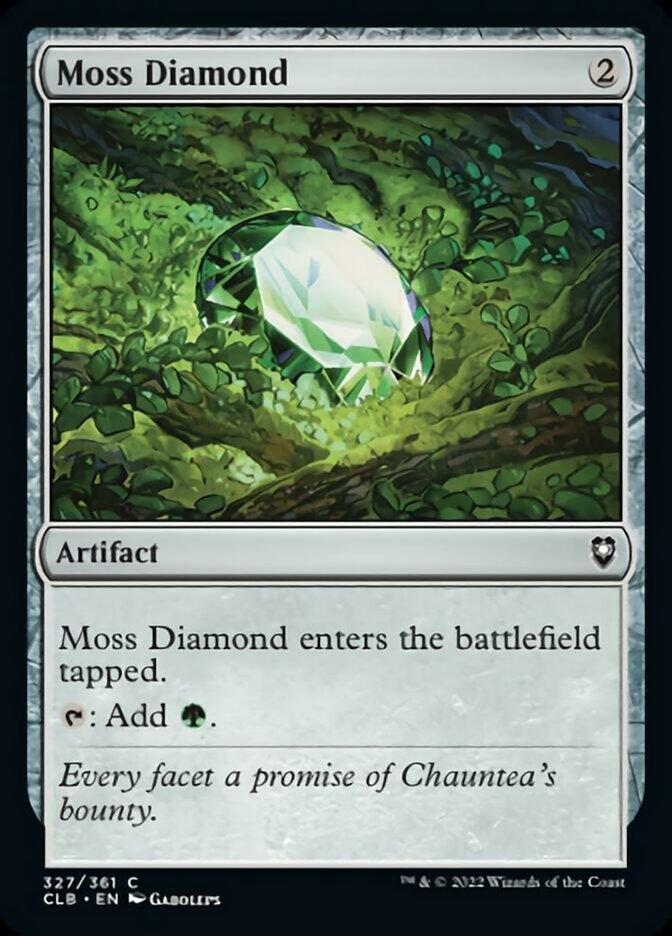 Moss Diamond [Commander Legends: Battle for Baldur's Gate] | Cracking-Singles