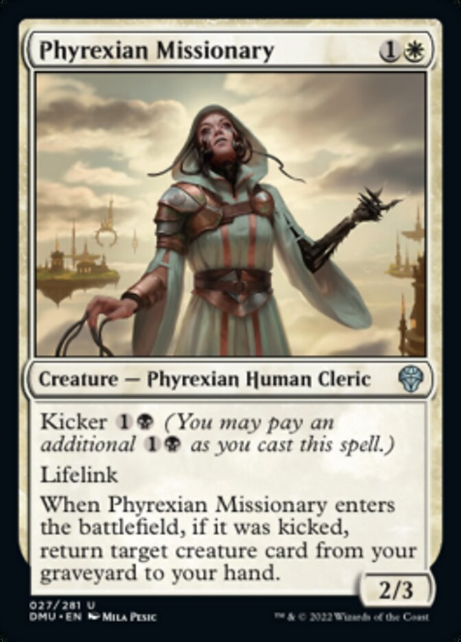 Phyrexian Missionary [Dominaria United] | Cracking-Singles