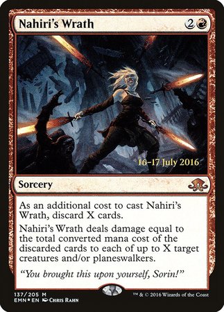 Nahiri's Wrath [Eldritch Moon Promos] | Cracking-Singles