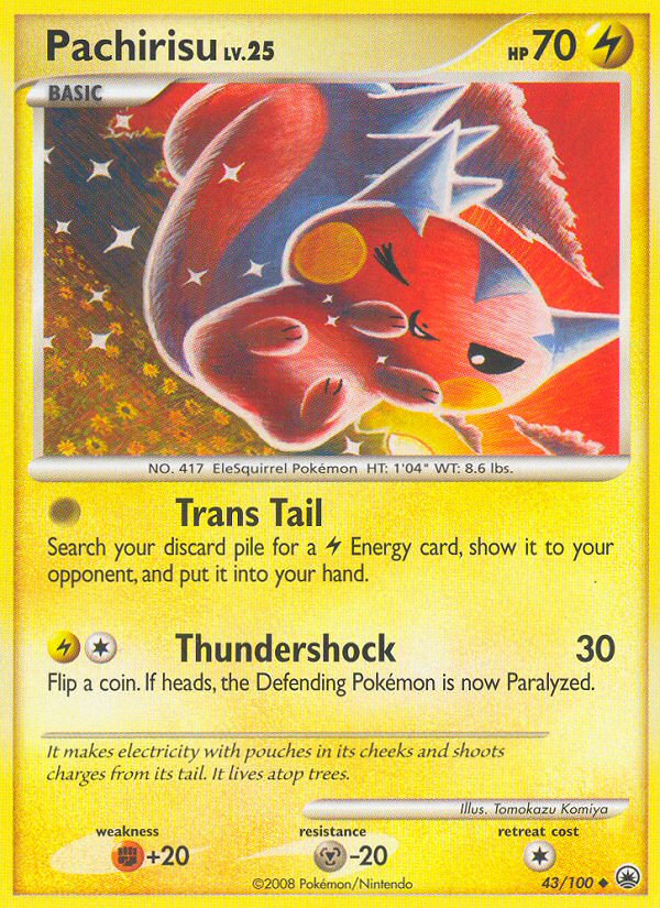 Pachirisu (43/100) [Diamond & Pearl: Majestic Dawn] | Cracking-Singles