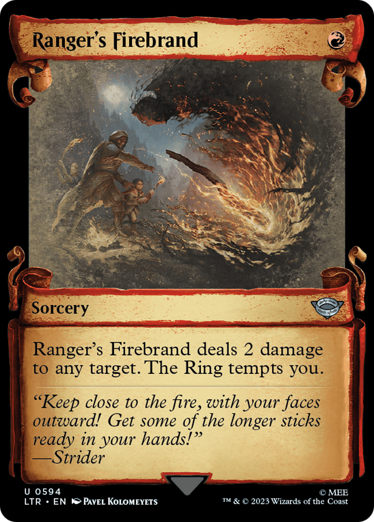 Ranger's Firebrand [The Lord of the Rings: Tales of Middle-Earth Showcase Scrolls] | Cracking-Singles