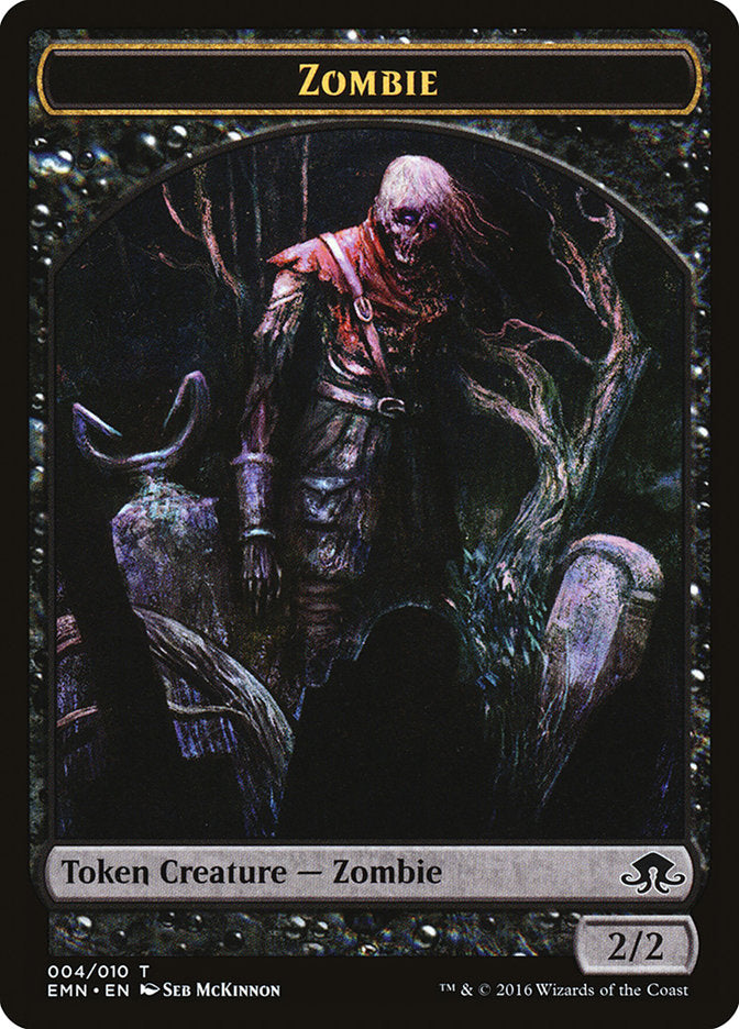 Zombie (004/010) [Eldritch Moon Tokens] | Cracking-Singles