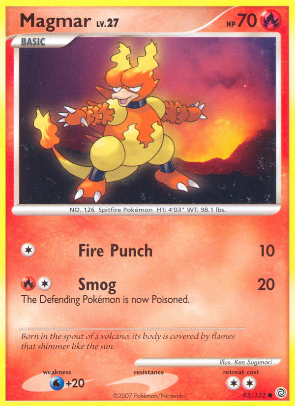 Magmar (93/132) [Diamond & Pearl: Secret Wonders] | Cracking-Singles