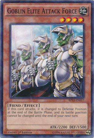 Goblin Elite Attack Force [BP03-EN017] Shatterfoil Rare | Cracking-Singles