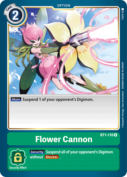 Flower Cannon [BT1-110] [Release Special Booster Ver.1.0] | Cracking-Singles