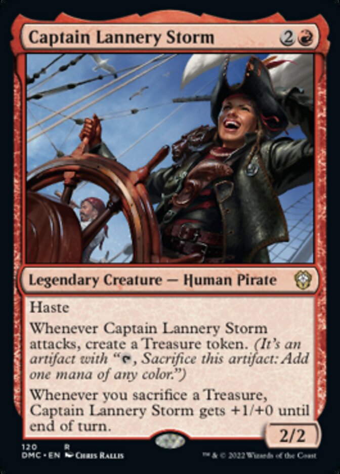 Captain Lannery Storm [Dominaria United Commander] | Cracking-Singles