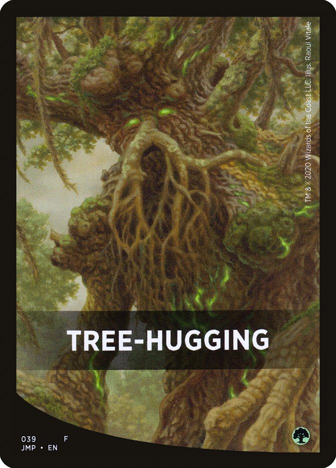 Tree-Hugging Theme Card [Jumpstart Front Cards] | Cracking-Singles