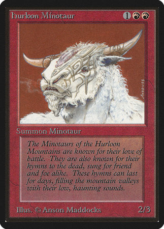 Hurloon Minotaur [Limited Edition Beta] | Cracking-Singles