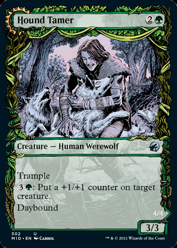 Hound Tamer // Untamed Pup (Showcase Equinox) [Innistrad: Midnight Hunt] | Cracking-Singles