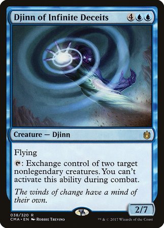 Djinn of Infinite Deceits [Commander Anthology] | Cracking-Singles