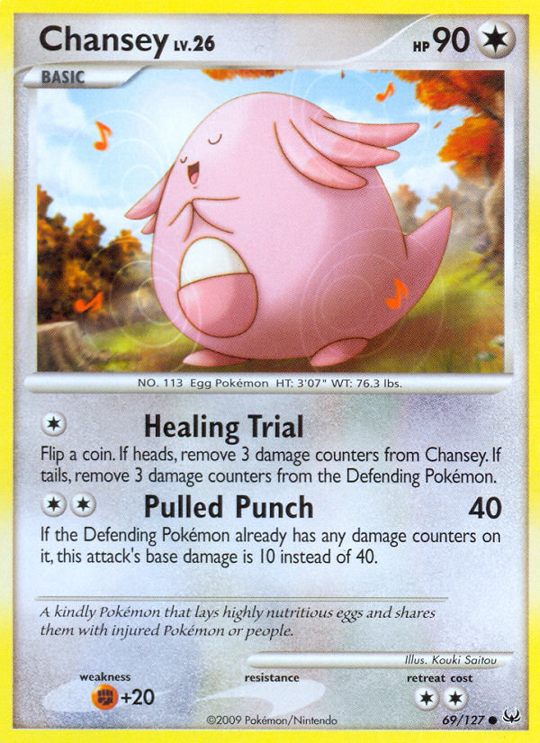 Chansey (69/127) [Platinum: Base Set] | Cracking-Singles