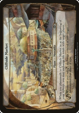 Cliffside Market (Planechase) [Planechase Planes] | Cracking-Singles