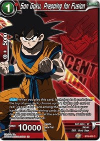 Son Goku, Prepping for Fusion [BT6-005] | Cracking-Singles