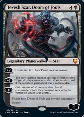 Tevesh Szat, Doom of Fools [Commander Legends] | Cracking-Singles