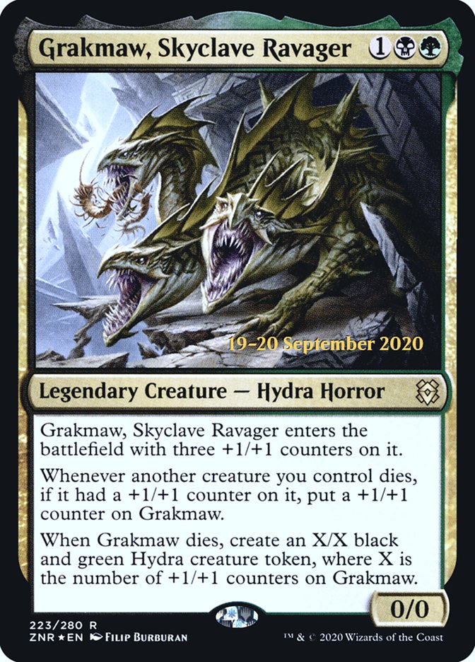 Grakmaw, Skyclave Ravager  [Zendikar Rising Prerelease Promos] | Cracking-Singles