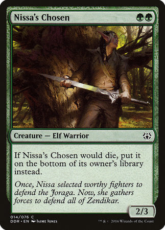 Nissa's Chosen [Duel Decks: Nissa vs. Ob Nixilis] | Cracking-Singles