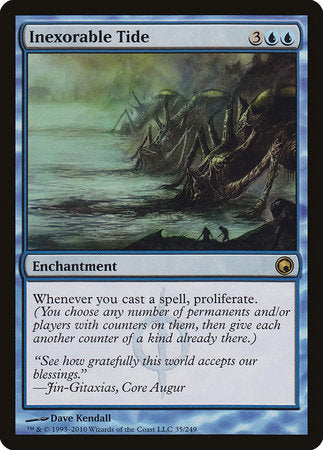 Inexorable Tide [Scars of Mirrodin] | Cracking-Singles