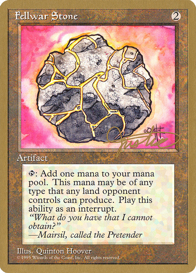 Fellwar Stone (Mark Justice) [Pro Tour Collector Set] | Cracking-Singles