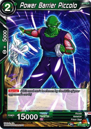 Power Barrier Piccolo [BT4-050] | Cracking-Singles