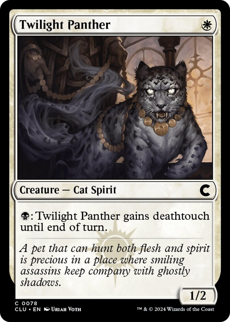 Twilight Panther [Ravnica: Clue Edition] | Cracking-Singles