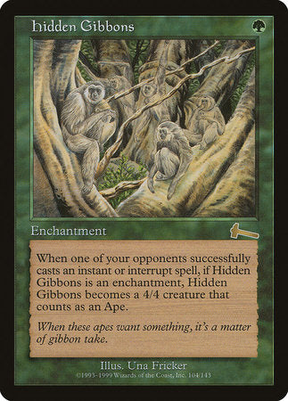 Hidden Gibbons [Urza's Legacy] | Cracking-Singles