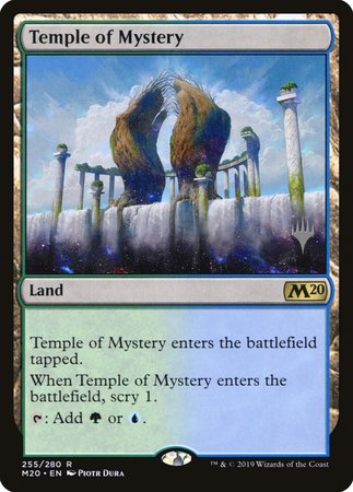 Temple of Mystery [Core Set 2020 Promos] | Cracking-Singles