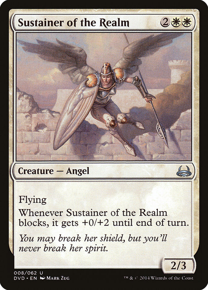 Sustainer of the Realm (Divine vs. Demonic) [Duel Decks Anthology] | Cracking-Singles